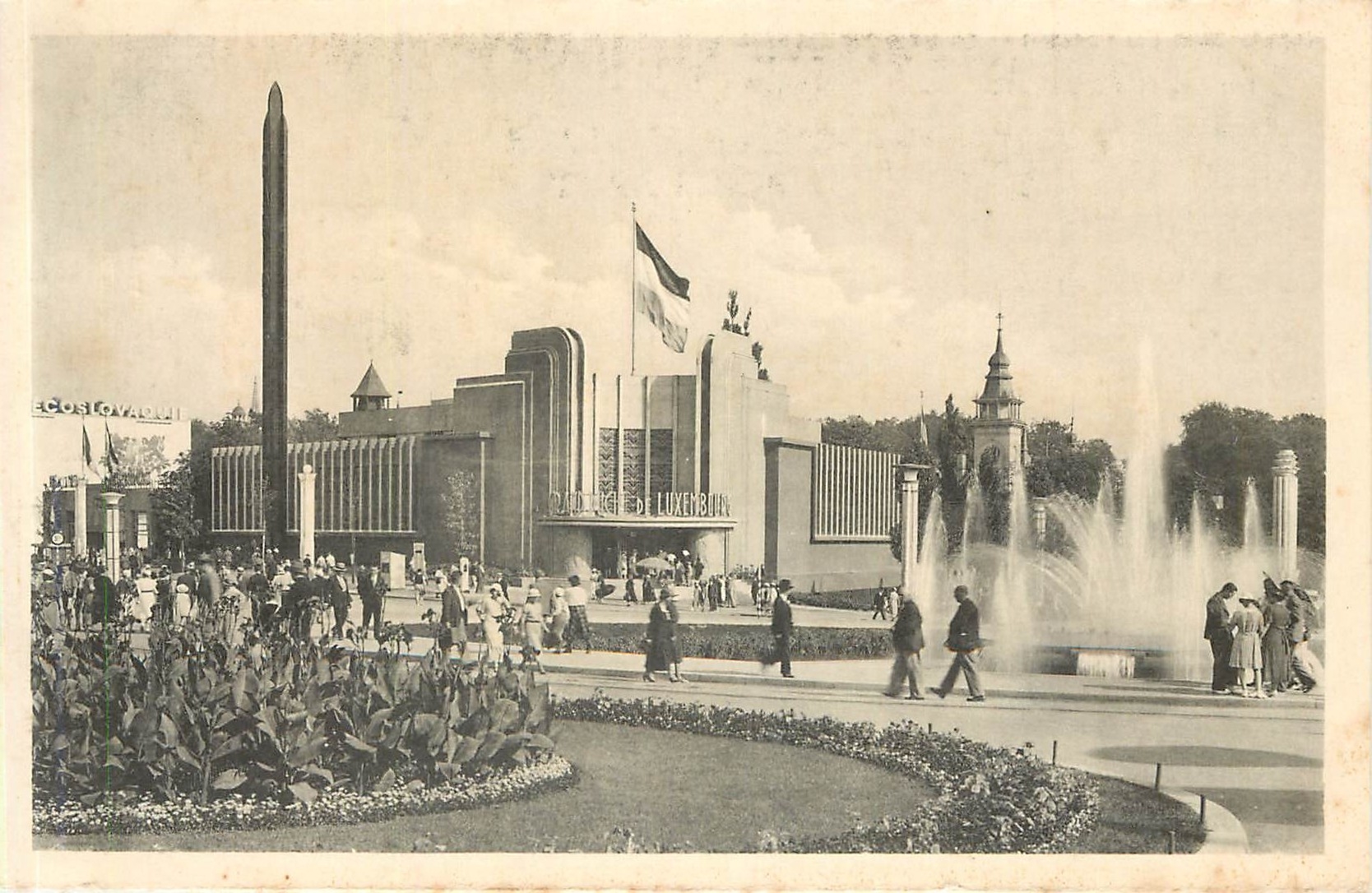 Pavillon Luxemburg — Weltausstellung Brüssel 1935 — Neue Ausgabe, Brüssel