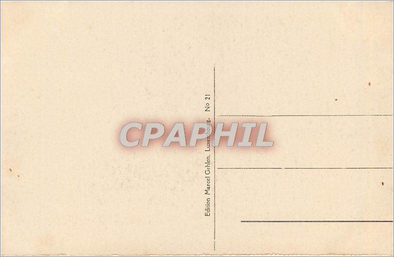 CPA Petite Suisse Luxembourgeoise Schiessentumpel  — Rückseite