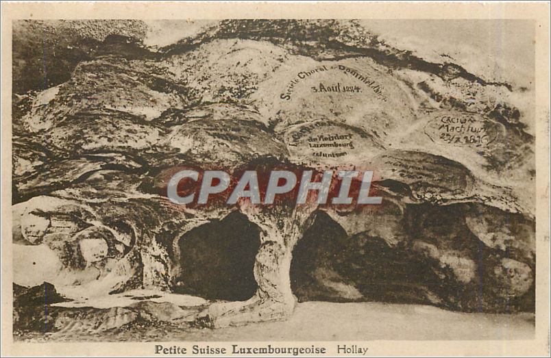CPA Petite Suisse Luxembourgeoise Hollay 