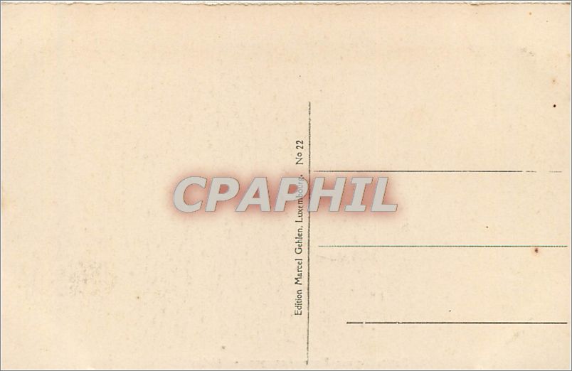 CPA Petite Suisse Luxembourgeoise Hollay  — Rückseite