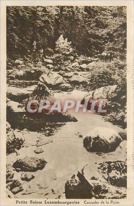 CPA Petite Suisse Luxembourgeoise Cascades de la Prum 
