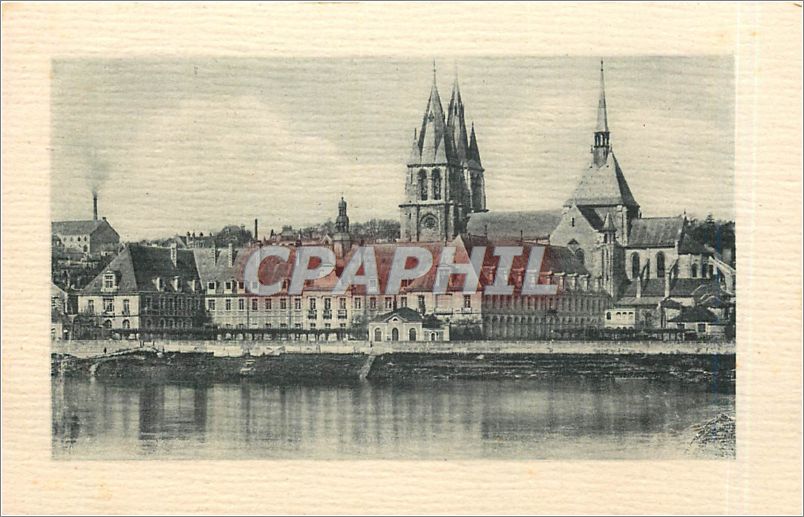 CPA Blois L'Hopital et l'Eglise Saint Nicolas 