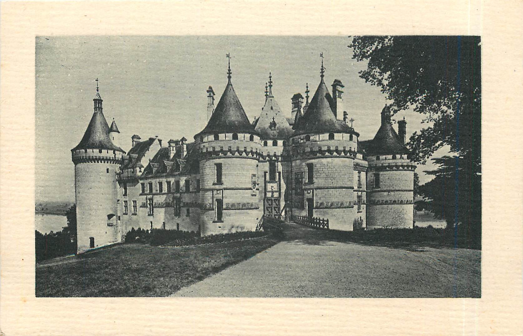 CPA Chateau de Chaumont Vue d'Ensemble Cote Sud 