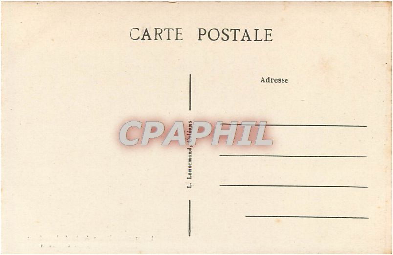 Bleis — Le Château vu d'avalon — Les grands Châteaux des bords de la Loire — Reverso