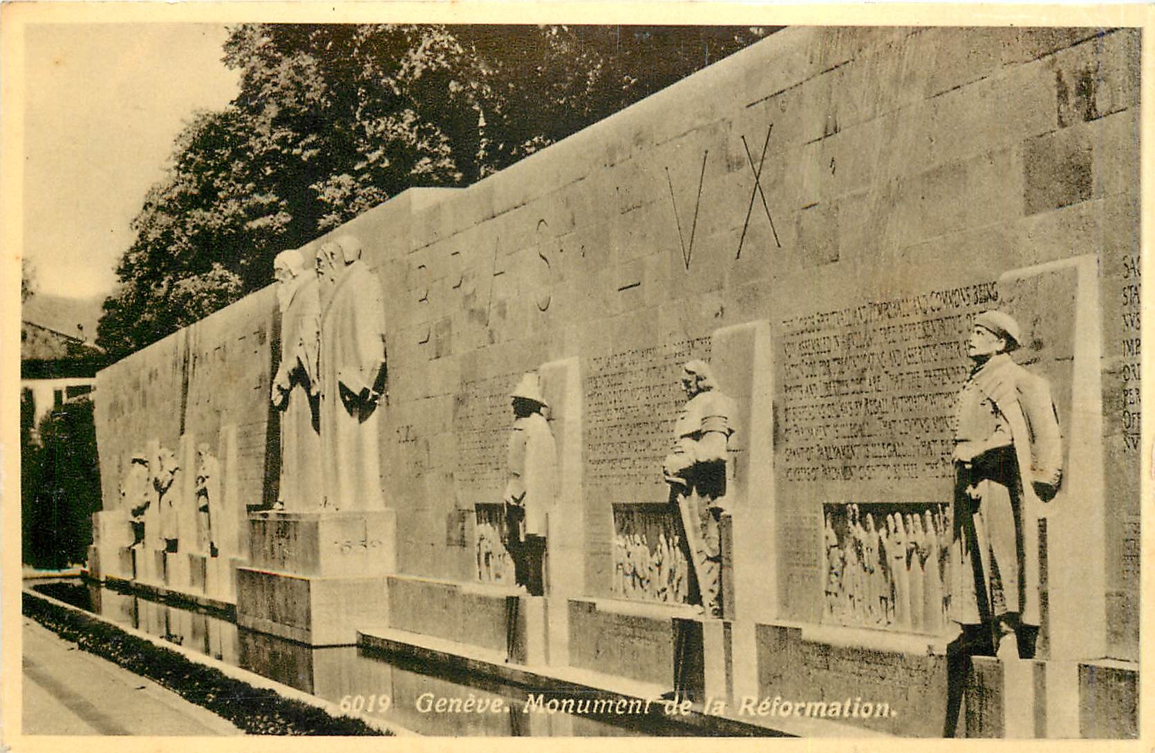 CPA Geneve Monument de la Reformation 