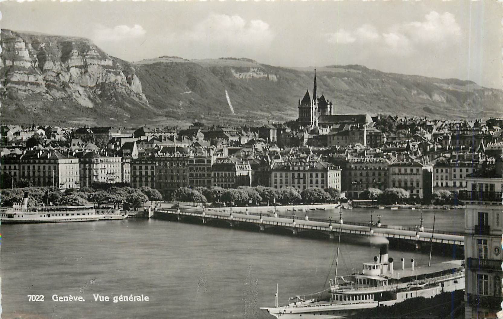 CPA Geneve Vue generale 