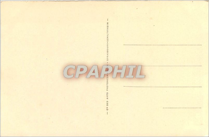 CPA Lourdes La Chaine des Pyrenees et Vallee l'Argeles  — Verso