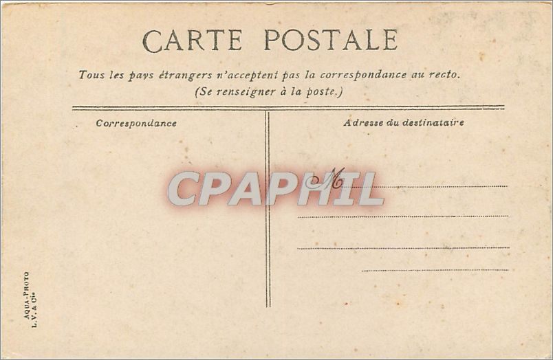 CPA Beauvais Le Grand Portait de la Cathedrale et l'Entree des Palais de Justice  — Verso