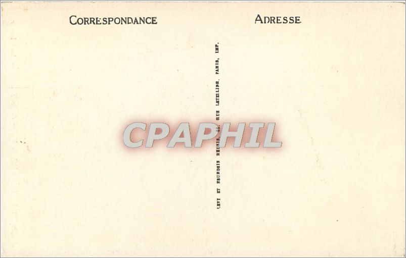 CPA Fecamp Eglise de la Trinite Le Choeur  — Verso