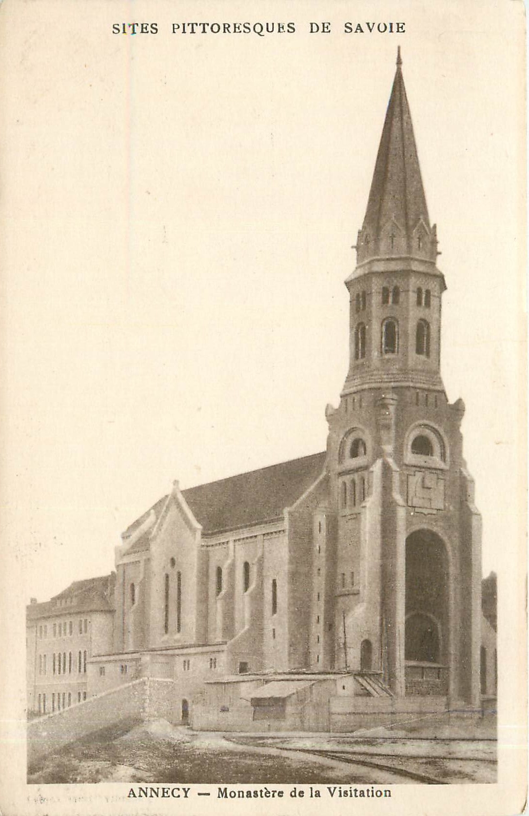CPA Annecy Monastere de la Visitation 