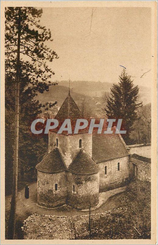 CPA Abbaye de Saint Wandrille La Chapelle Saint Saturnin 