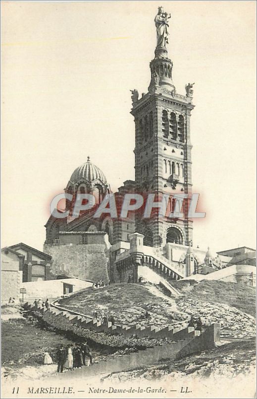 CPA Marseille Notre Dame de la Garde 