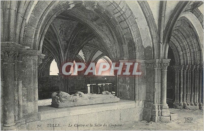 CPA Tulle Le Cloitre et la Salle du Chapitre 