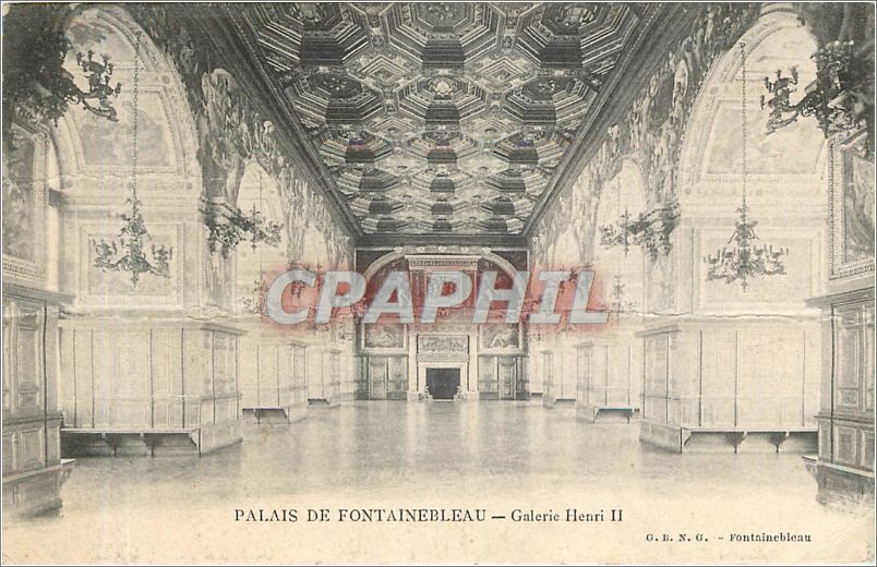Palais de Fontainebleau — Galerie Henri II — G.B.N.G. - Fontainebleau