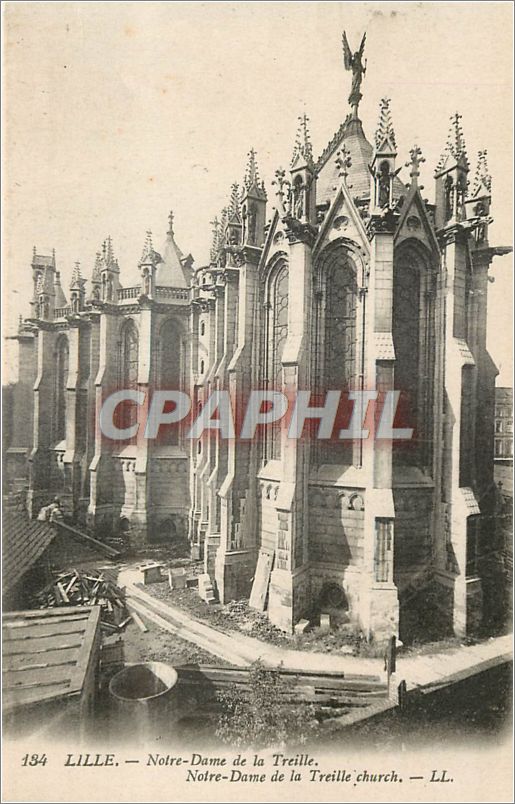 CPA Lille Notre Dame de la Treille Notre Dame de la Treille church 