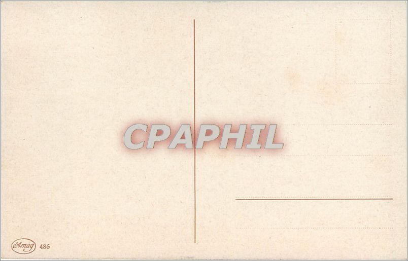 CPA Ruines — Verso