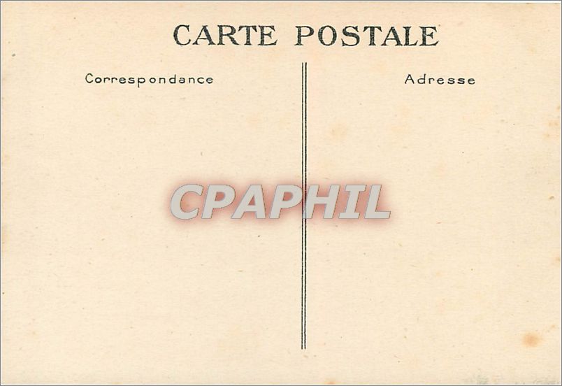 CPA Le Havre Place Gambetta Monument aux Morts 1914 1918 Tramway — Rückseite