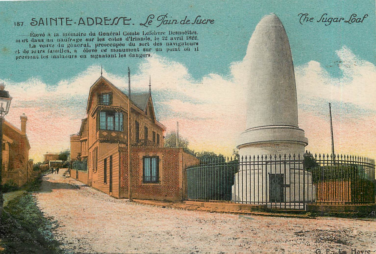 CPA Sainte Adresse Le Pain de Sucre 