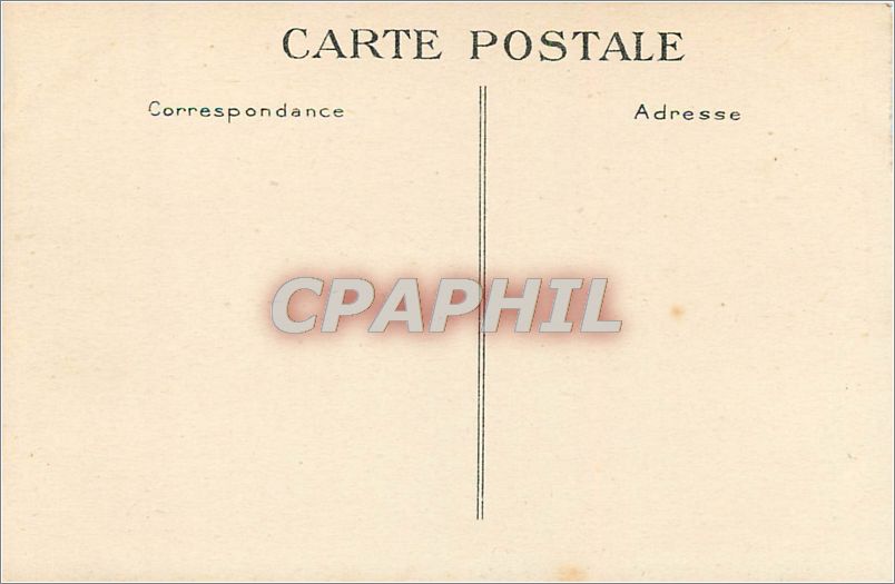 CPA Sainte Adresse La Mer l'Hotellerie et la Falaise au Plateau des Thares  — Rückseite