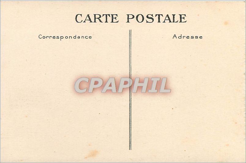 CPA Le Havre L'Hotel de Ville et le Jardin Public  — Verso