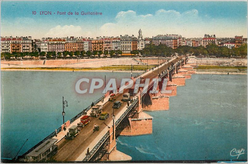 CPA Lyon Pont de la Guillotiere 
