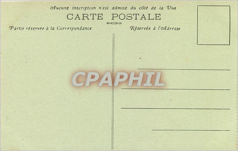 CPM Environs de Cherbourg Landemer Les Chalets et la Cote  — Rückseite
