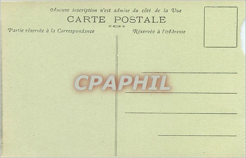 CPA Environs de Cherbourg Querqueville Vieille Chapelle St Germain  — Rückseite