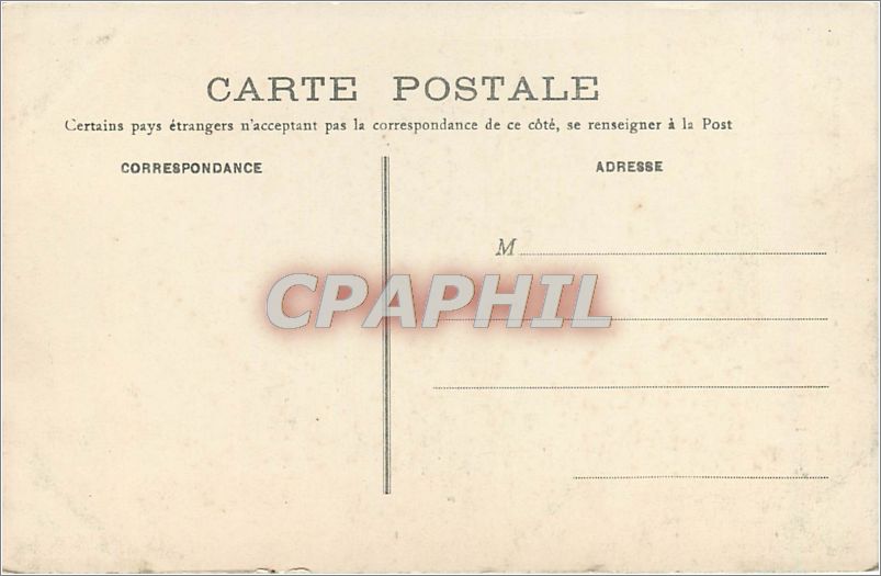CPA Environs de Meulan Vigny Porte du Chateau  — Back