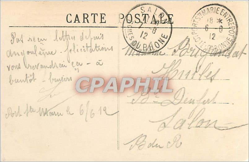 CPA Chateau de Bonaguil Commune de St Front L et G Ruines des XIII et XV  — Back