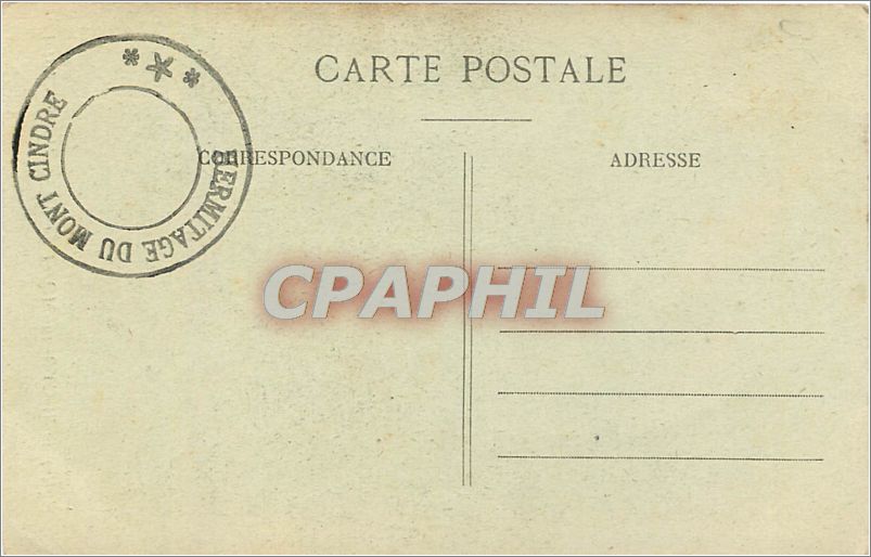 CPA Eglise de St CYR au Mont d'Or Maitre Autel  — Rückseite