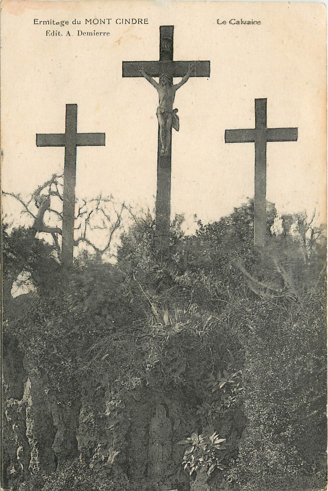 CPA Ermitage du Mont Cindre Le Calvaire 