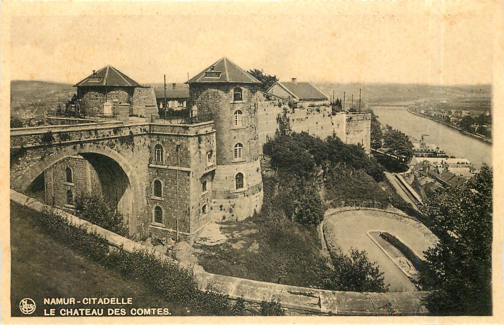 CPA Namur Citadelle le Chateau des Comtes 