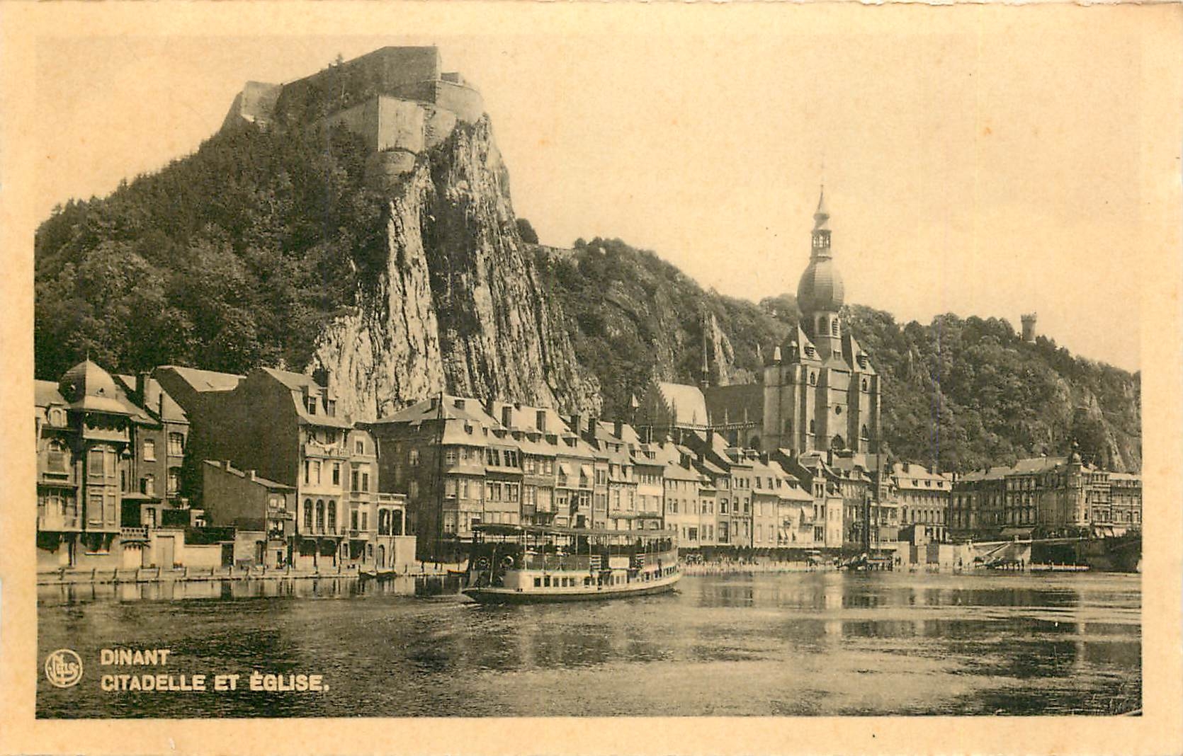 CPA Dinant Citadelle et Eglise 