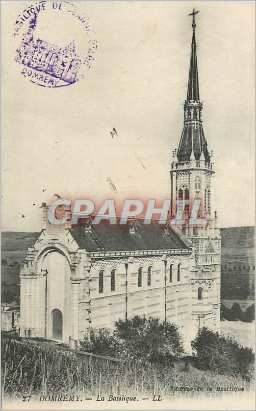 CPA Domremy La Basilique 