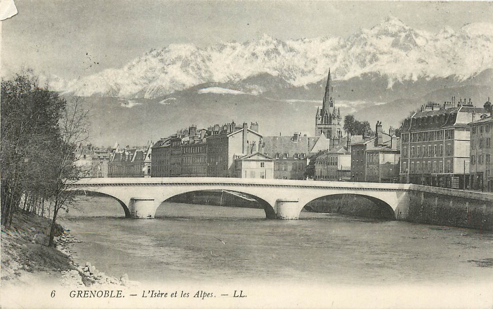 CPA Grenoble L'Isere et les Alpes 