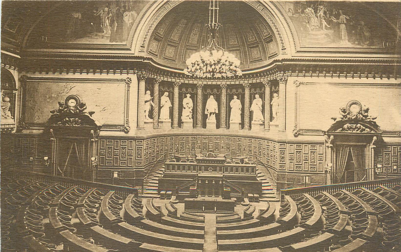 CPA Palais du Senat Vue de la Salle des Suances 