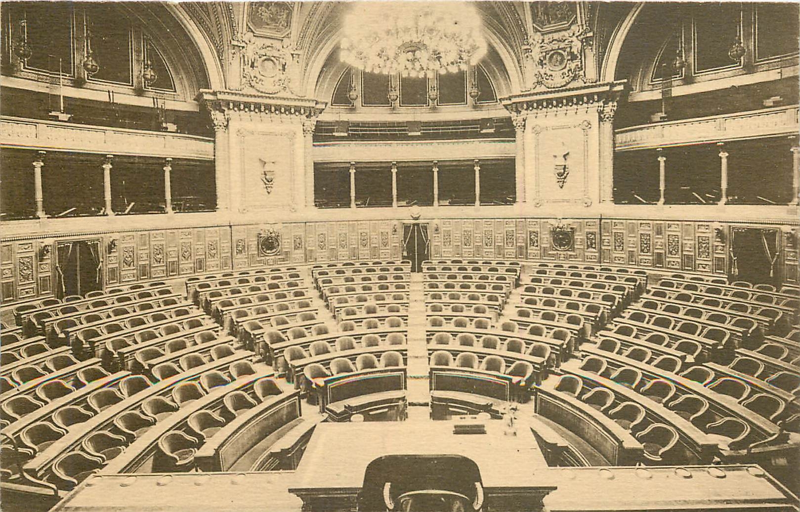 CPA Palais du Senat Vue de la Salle des Seances 