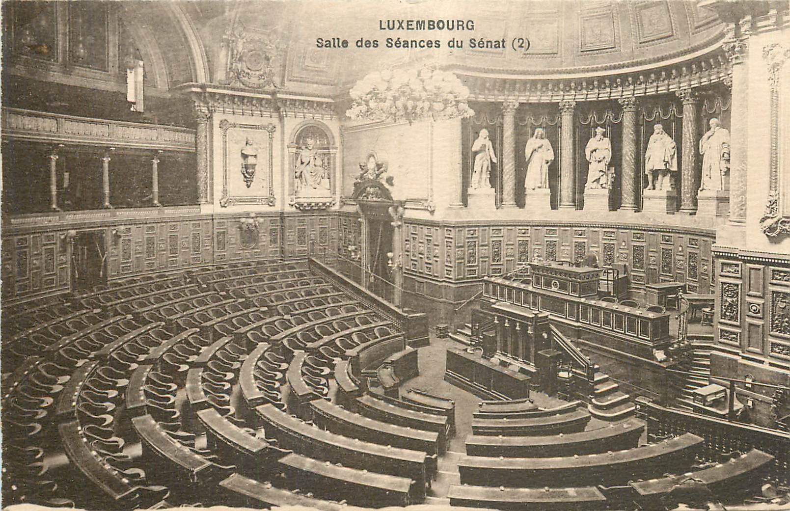 CPA Luxembourg Salle des Seances du Senat 