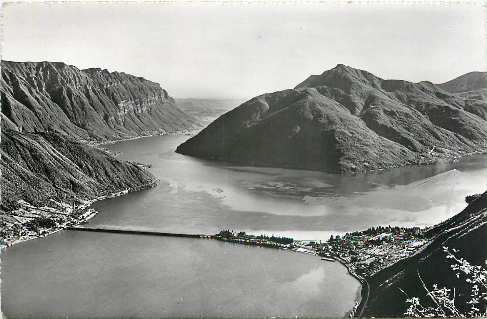 CPA Lago di Lugano Ponte di Melide 