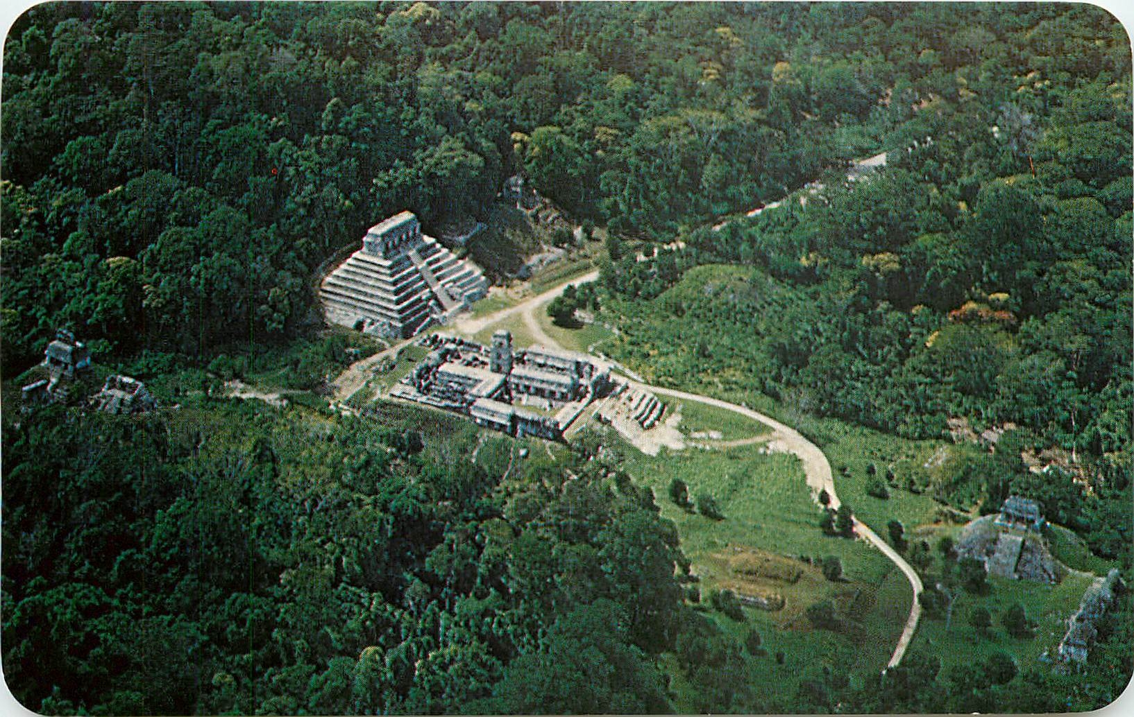 CPM Aerea de la Zona Arquelogica de Palenque Chiapas Mexico 