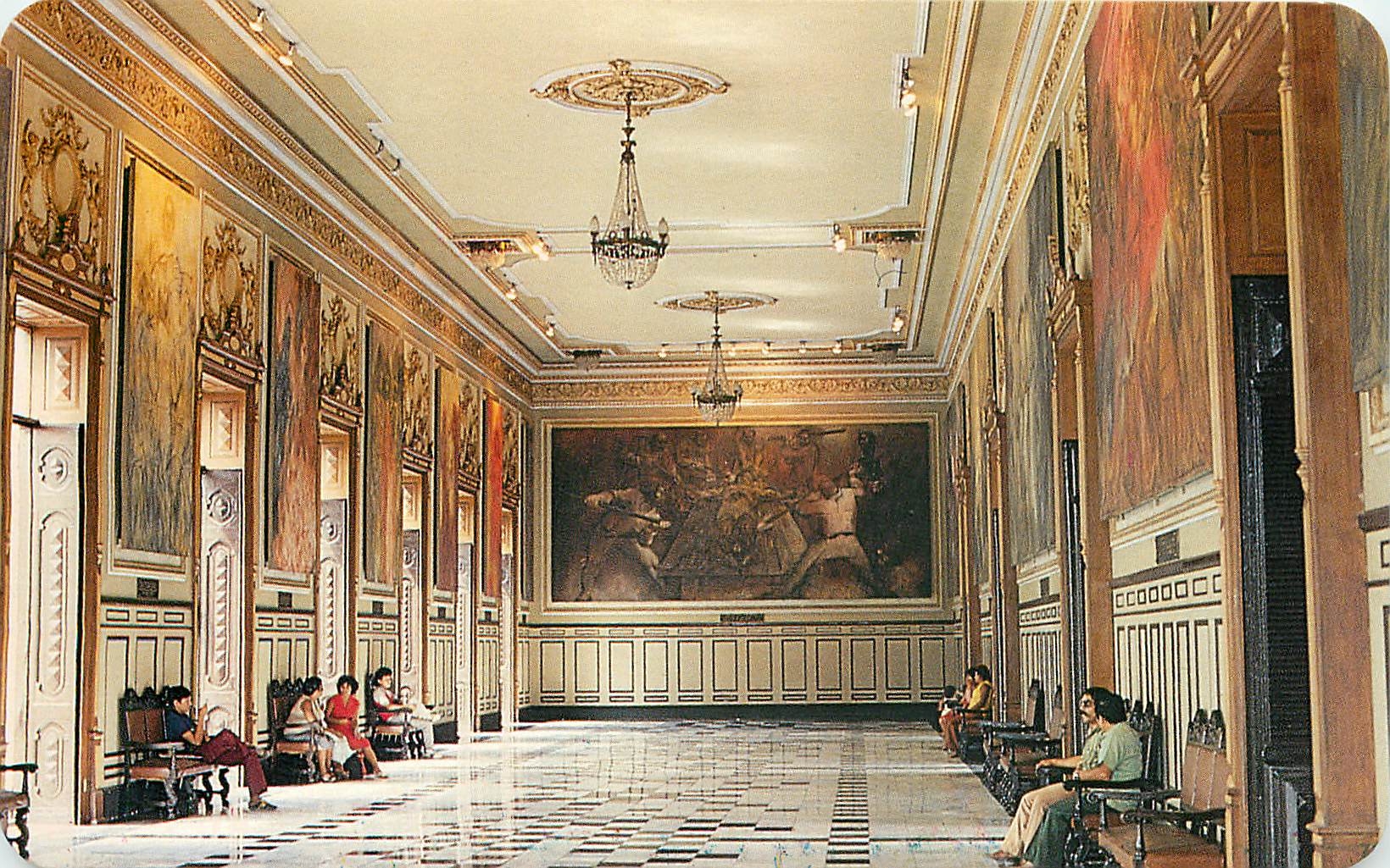 CPM Vista del interior del Palacio de Gobierno Yuc Mexico 