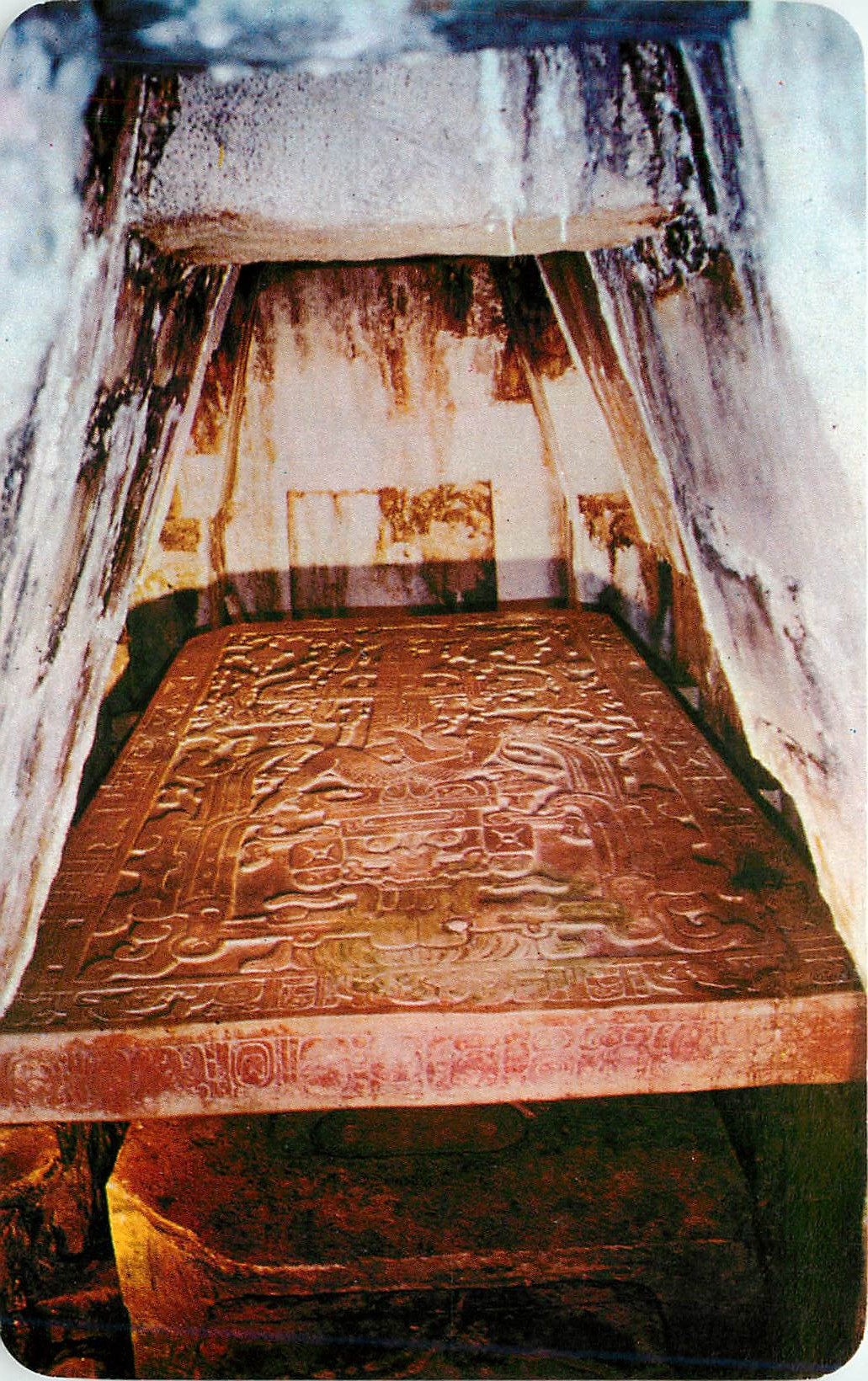 CPM Zona Arqueologica de Palenque Tumba dentro del Templo de las Inscripciones 