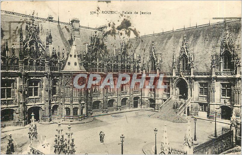 CPA Rouen Palais de Justice 