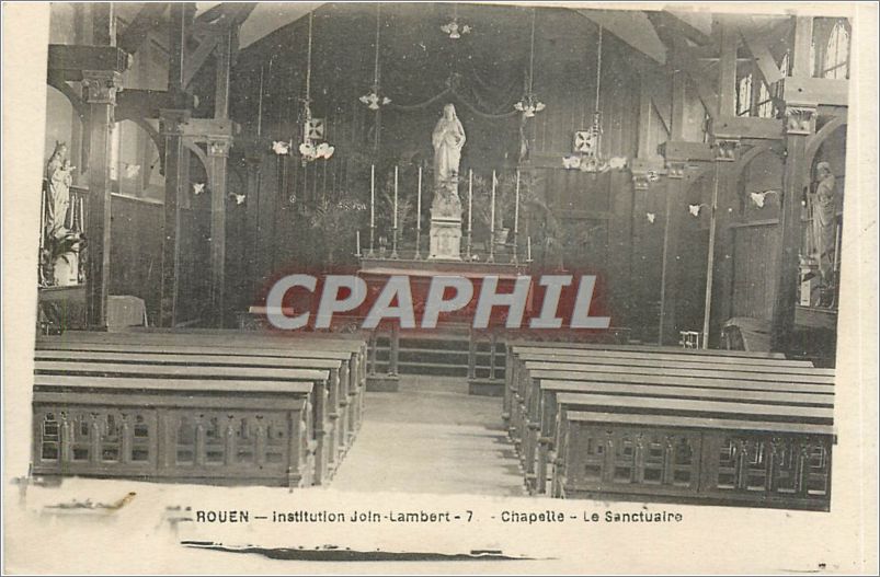CPA Rouen Institution Join Lambert Chapelle Le Sanctuaire 