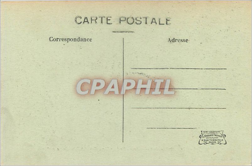CPA Rouen Institution Join Lambert Chapelle Le Sanctuaire  — Rückseite