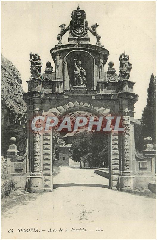 CPA Segovia Arco de la Foucisla 