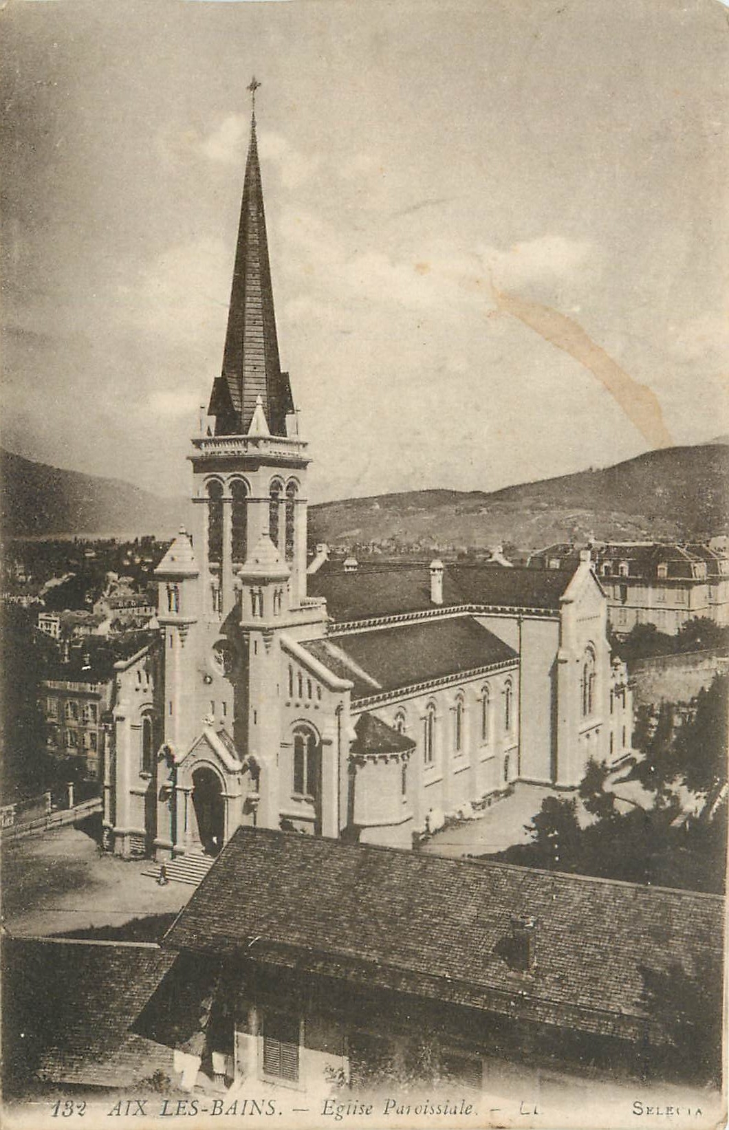 CPA Aix les Bains Eglise Paroissiale 