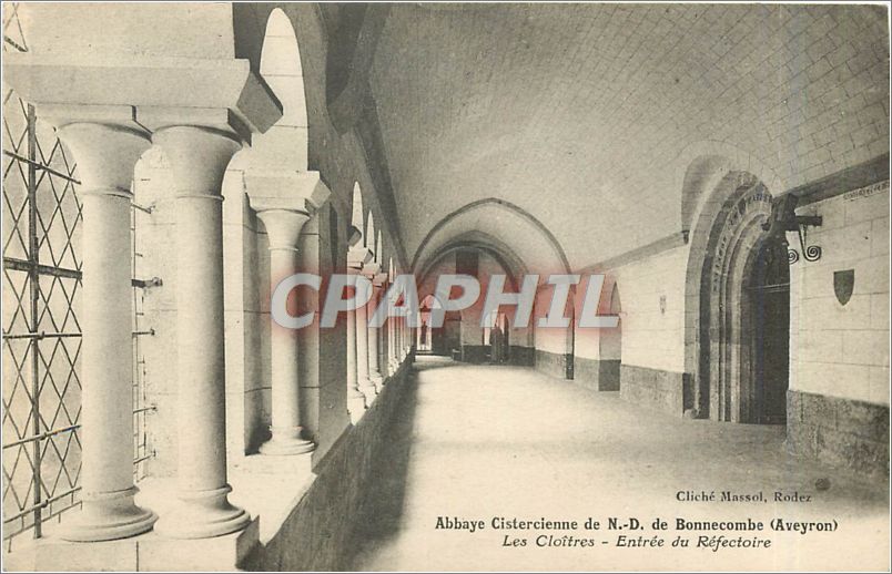 CPA Abbaye Cistercienne de ND de Bonnecombe Aveyron 