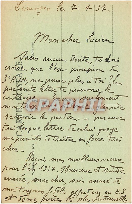 CPA Abbaye Cistercienne de ND de Bonnecombe Aveyron  — Rückseite