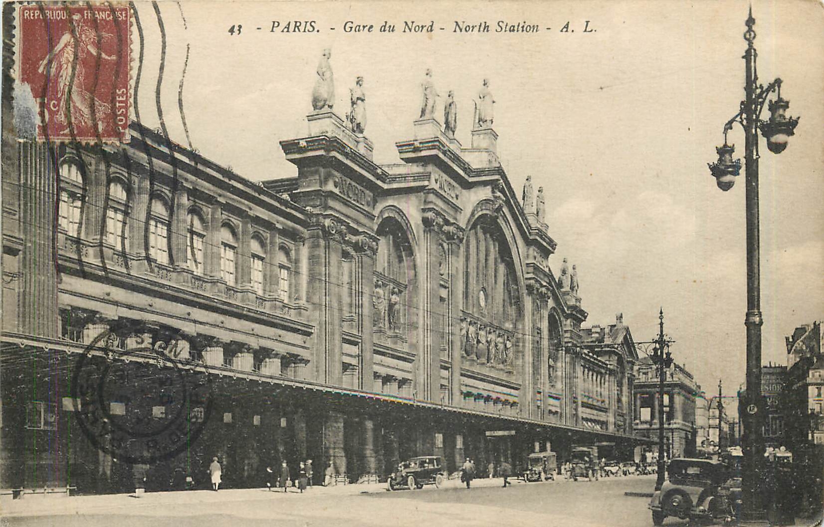 CPA Paris Gare du Nord 
